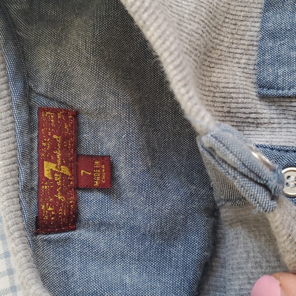 Long shirt size 7 for boy by 7 for all mankind - Picture 5 of 6